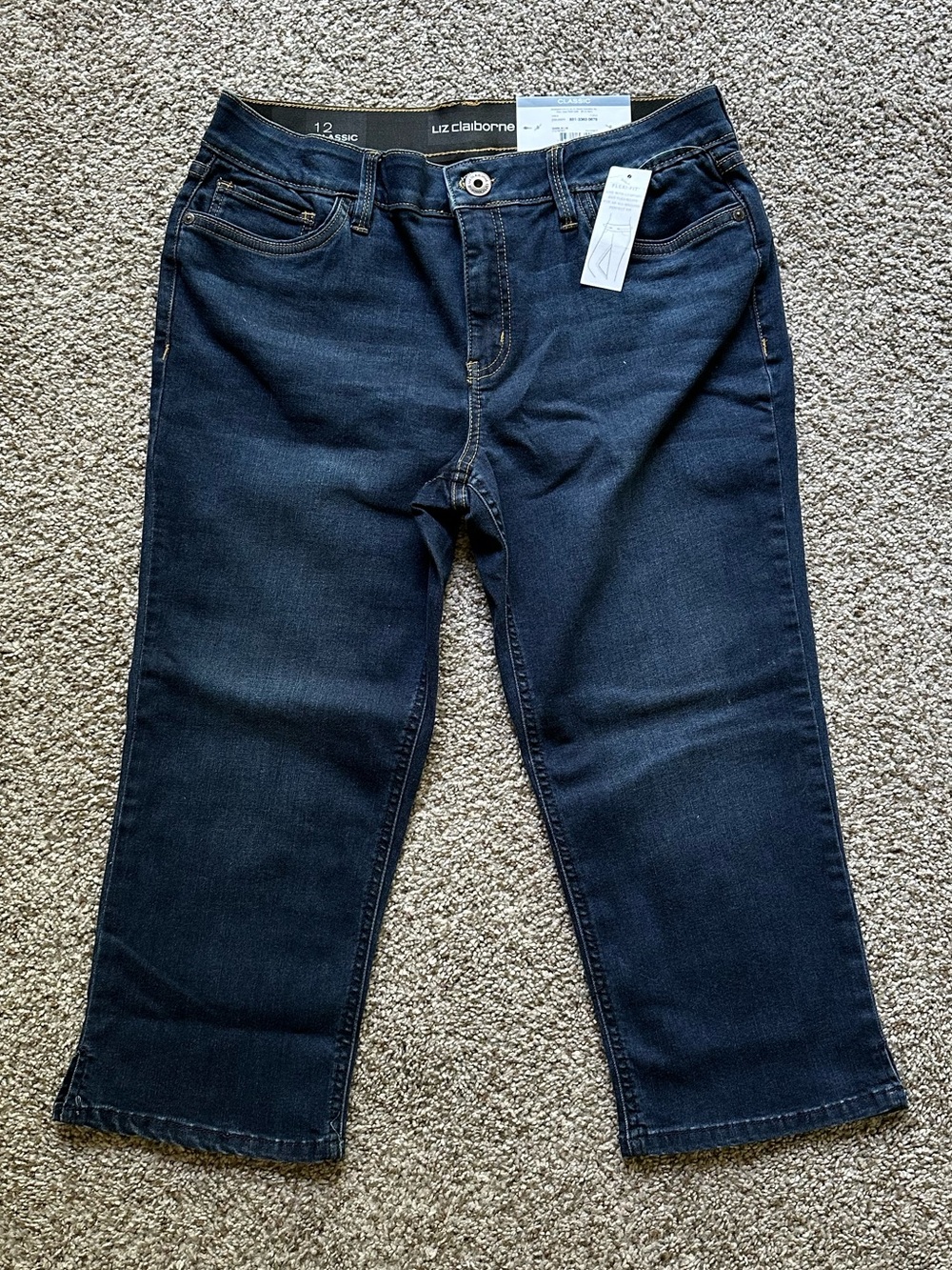 Liz Claiborne Dark Blue Classic Jeans